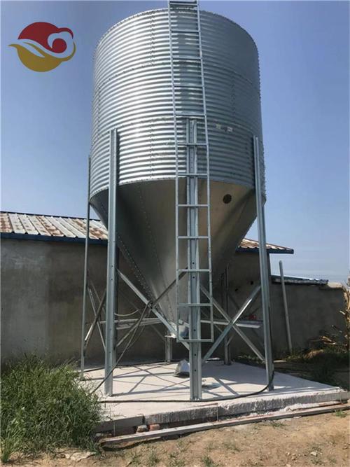 全自动化饲料塔 畜牧养殖智能喂料系统的核心装备